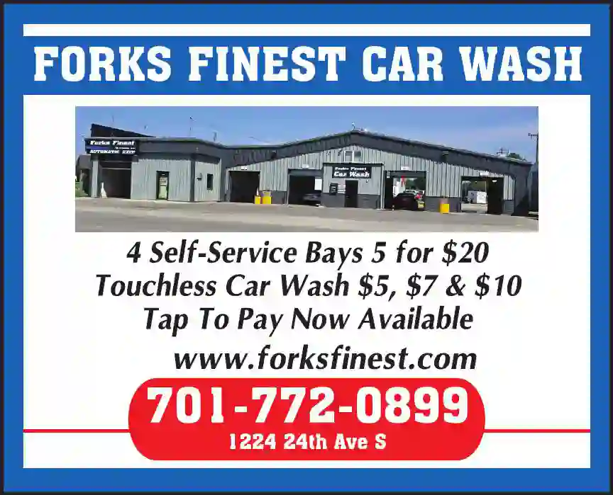 Car Wash & Polish print ad for Forks Finest Car Wash