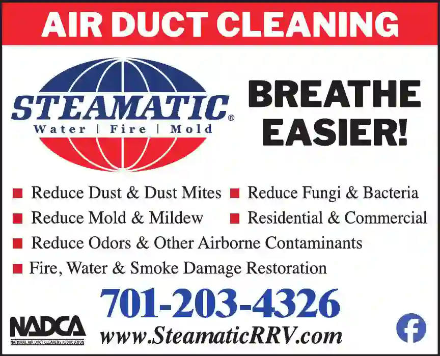 Air Duct Cleaning print ad for Steamatic of Grand Forks