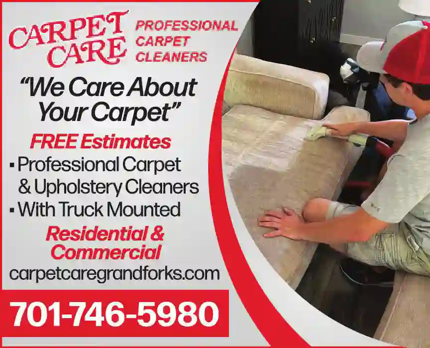 Carpet Rug & Upholstery Cleaners print ad for Carpet Care