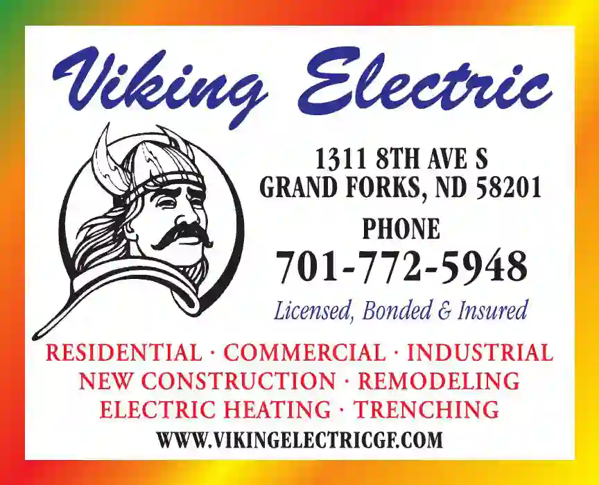 Electricians print ad for Viking Electric