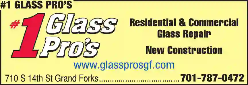 Glass - Auto, Plate, Window print ad for #1 Glass Pro's