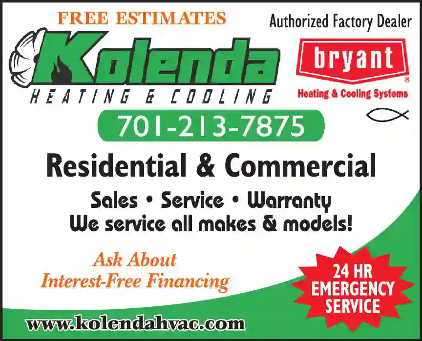 Air Conditioning - Contractors print ad for Kolenda Heating & Cooling