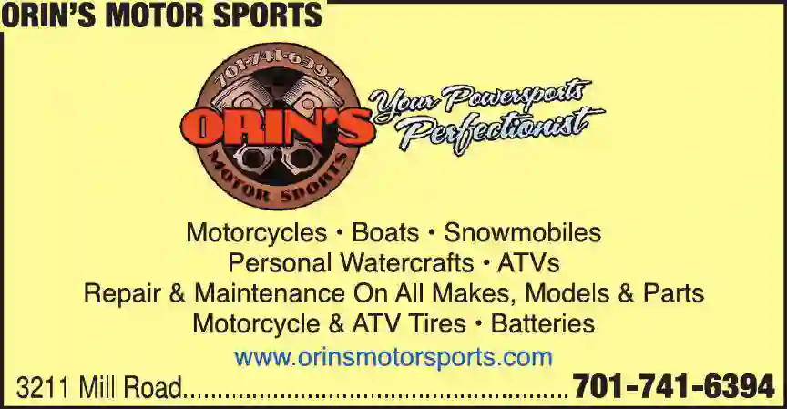 Motorcycles, Etc - New & Used print ad for Orin's Motor Sports