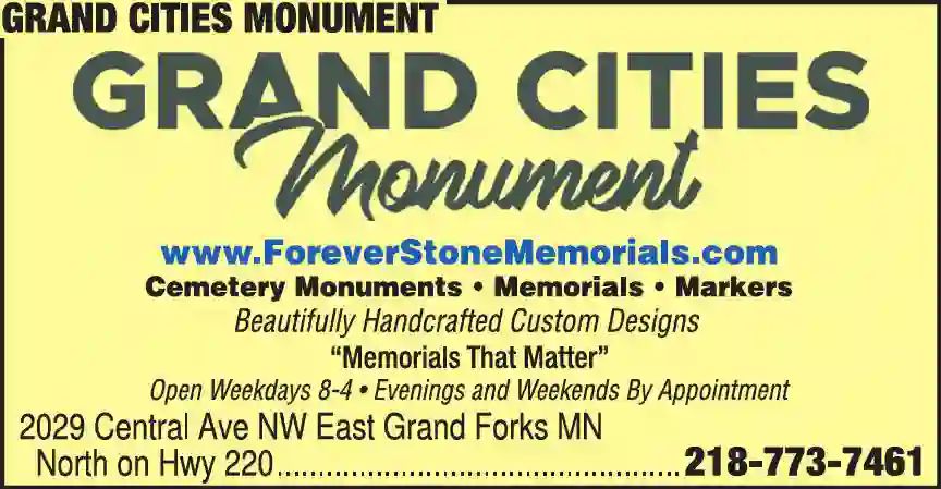 Monuments print ad for Grand Cities Monument