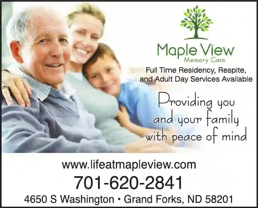Nursing Homes print ad for Maple View Memory Care Community