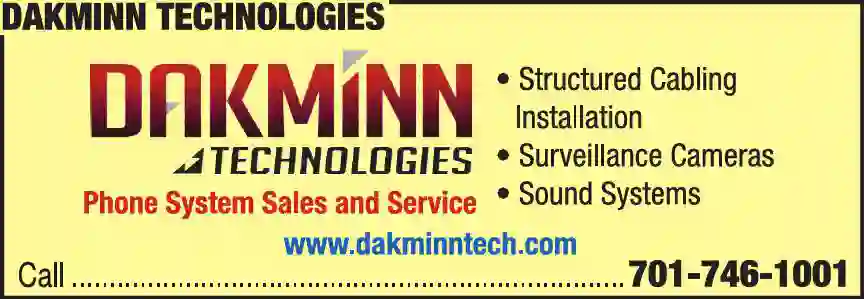 Telecommunication Equipment & Systems - Dealers print ad for Dakminn Technologies