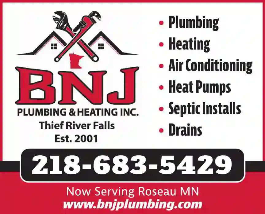 Plumbing Contractors print ad for BNJ Plumbing