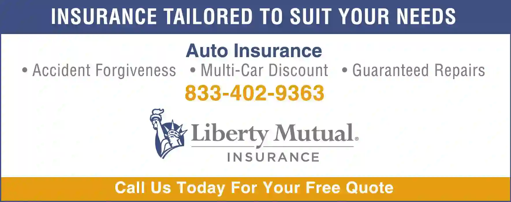 Insurance - Auto & Vehicle print ad for Liberty Mutual Insurance