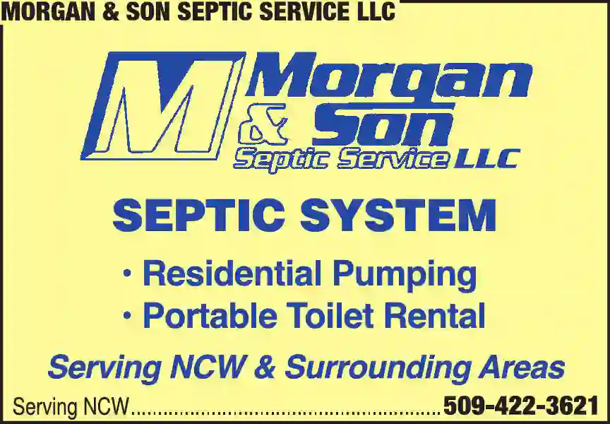 Septic Tanks & Systems - Contractors, Designers & Dealers print ad for Morgan & Son Septic Service LLC