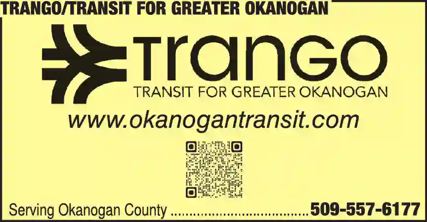 Transportation print ad for TranGO/Transit For Greater Okanogan