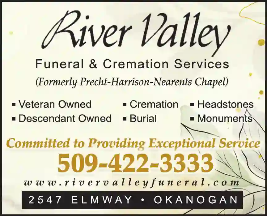 Funeral Homes & Directors print ad for River Valley Funeral & Cremation
