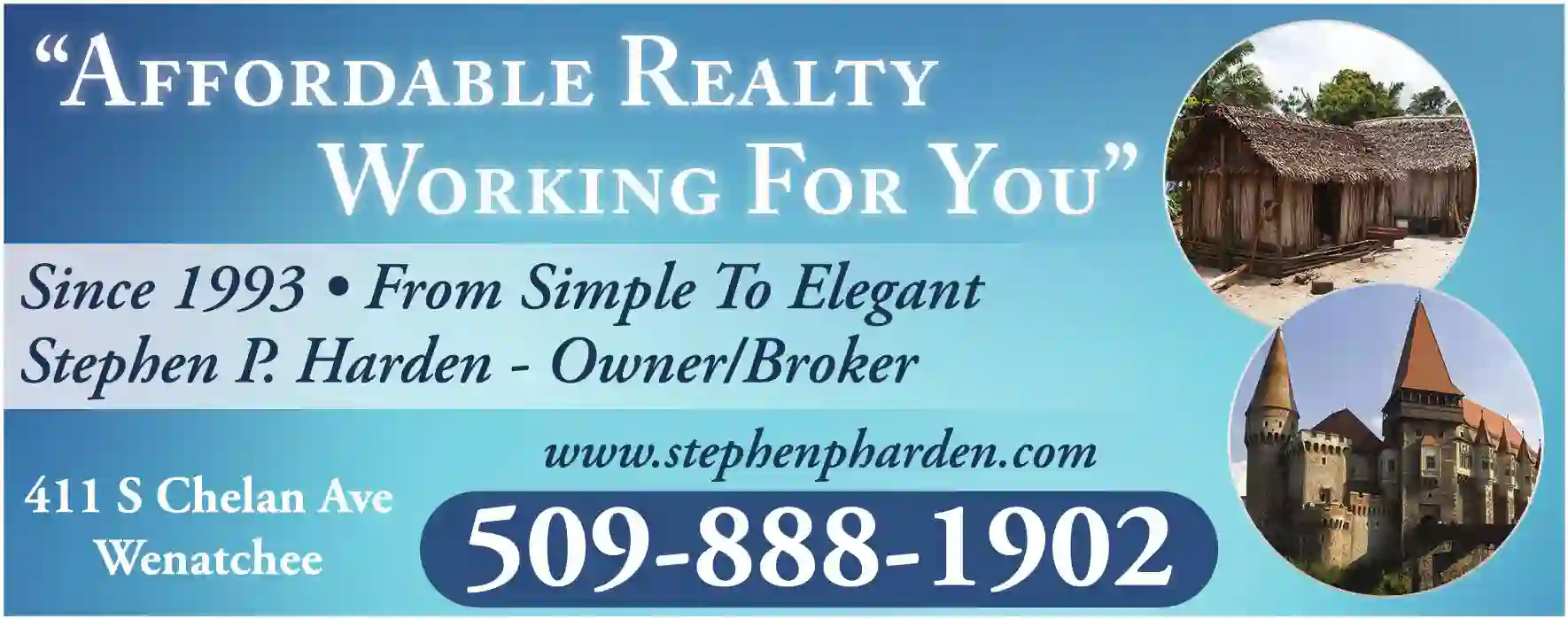 Real Estate print ad for Affordable Realty Working For You