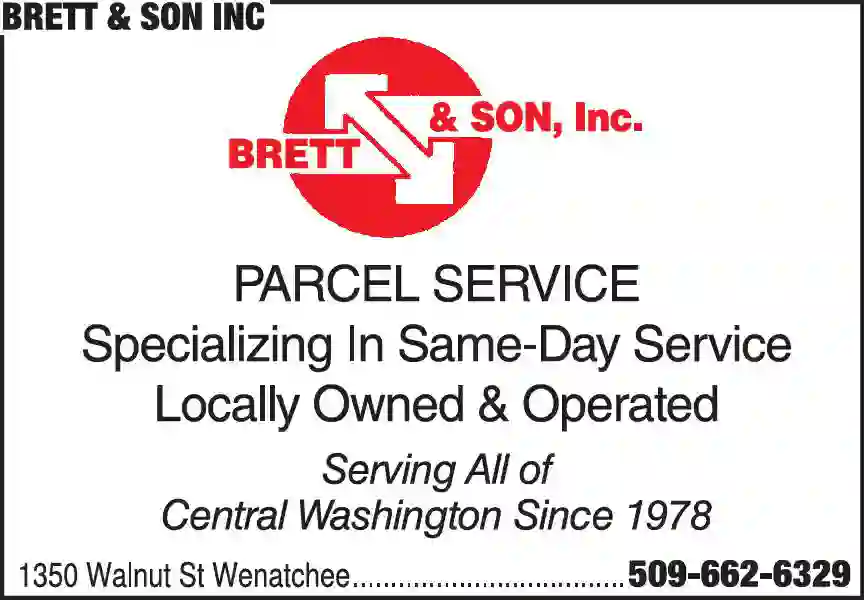 Delivery Service print ad for Brett & Son Inc