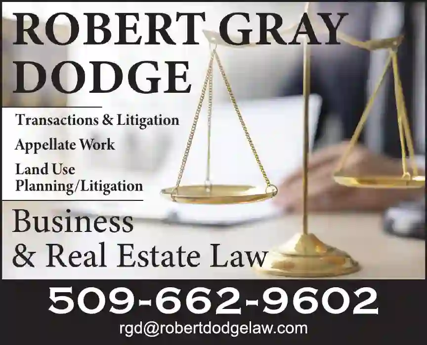 Attorneys print ad for Dodge Robert G Law Offices PLLC