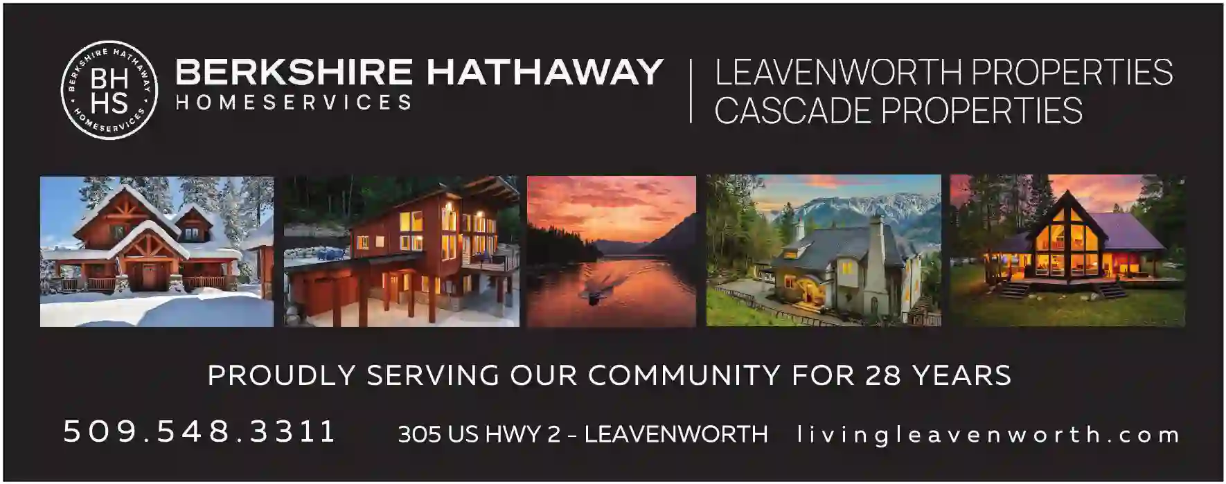 Real Estate Consultants print ad for Berkshire Hathaway Home Services