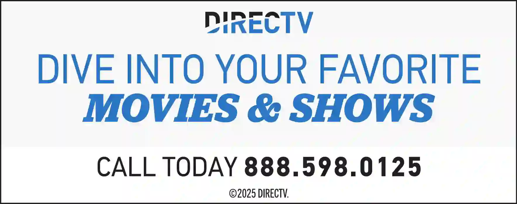 Satellite Equipment & Systems print ad for DirecTV
