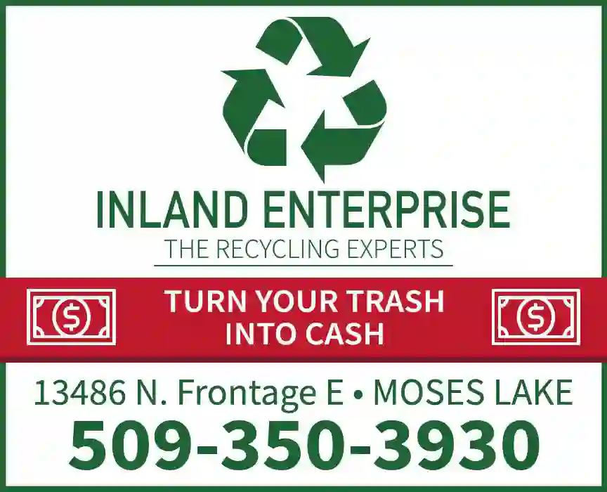 Recycling Services print ad for Inland Enterprise