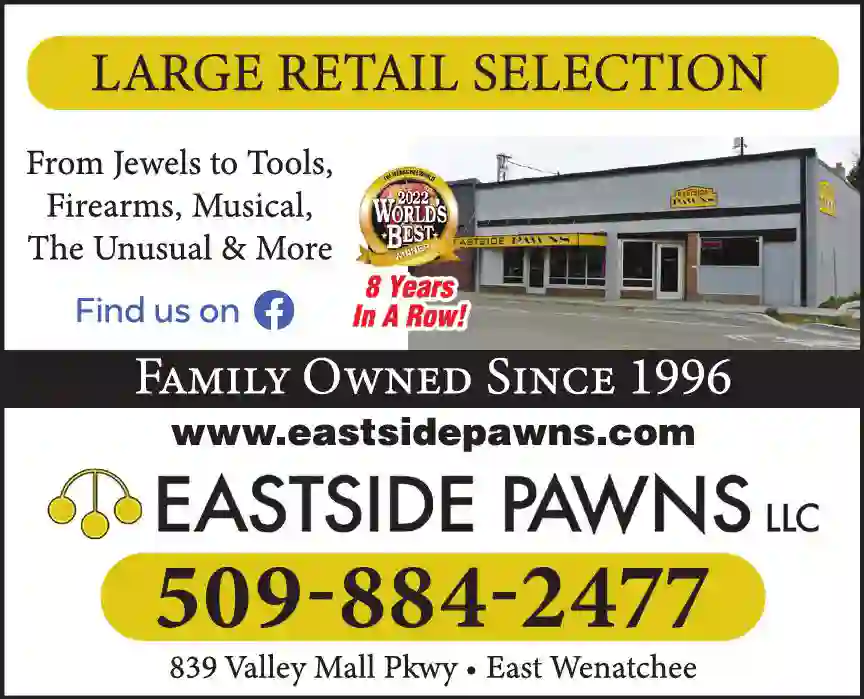 Loans print ad for Eastside Pawns