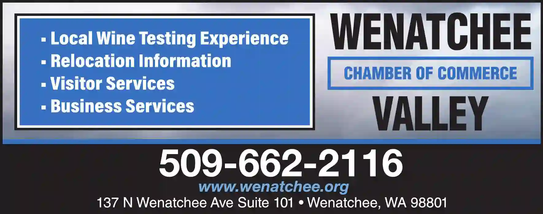 Chambers of Commerce print ad for Wenatchee Area Chamber of Commerce
