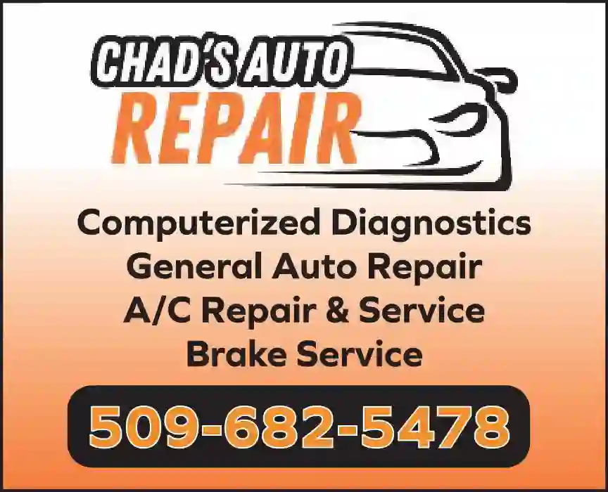 Auto Repair & Service print ad for Chad's Auto Repair