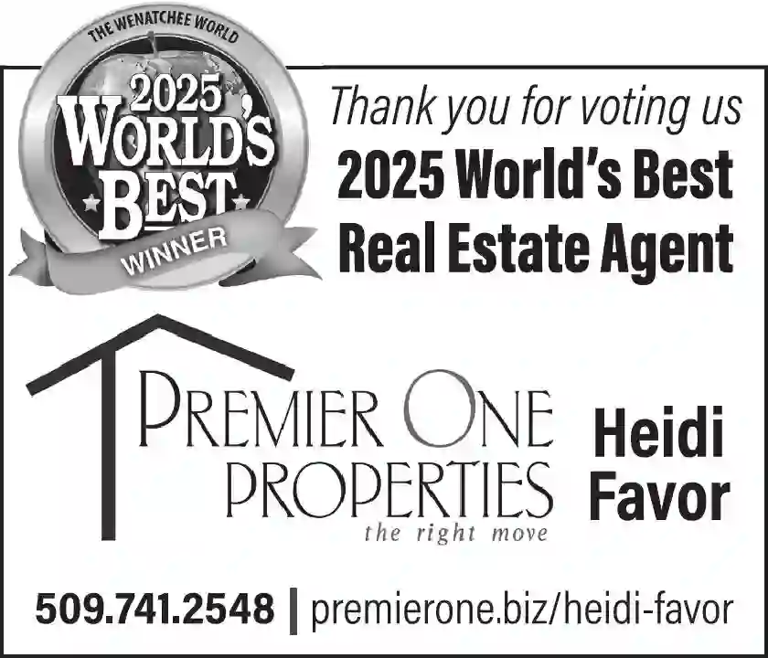 Specialty - Community Pages print ad for Heidi Favor - Realtor/Broker