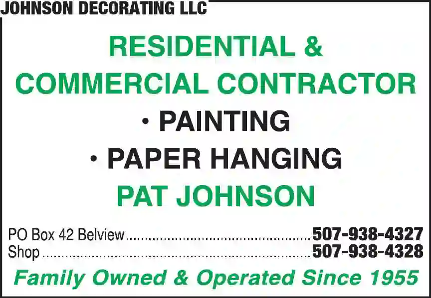 Painting Contractors print ad for Johnson Decorating LLC