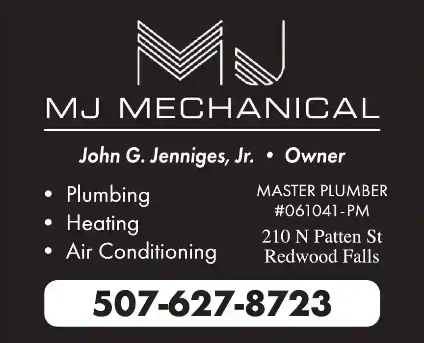 Heating Contractors print ad for MJ Mechanical LLC