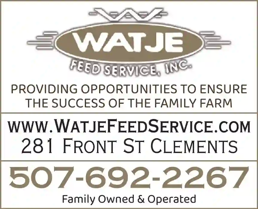 Feed Dealers print ad for Watje Feed Service Inc