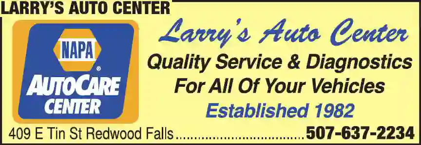 Auto Repair & Service print ad for Larry's Auto Center