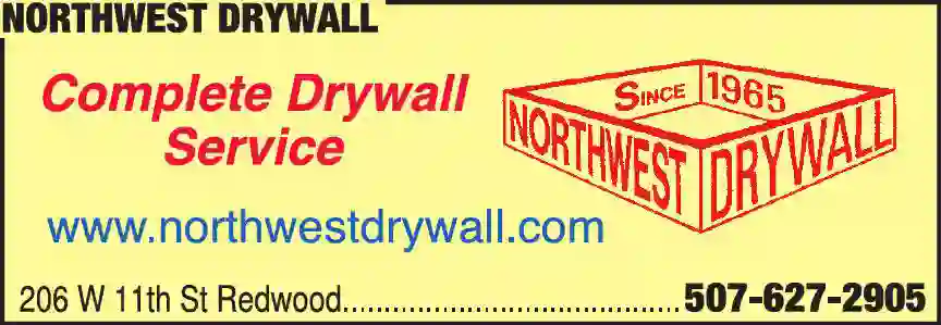 Drywall Contractors print ad for Northwest Drywall