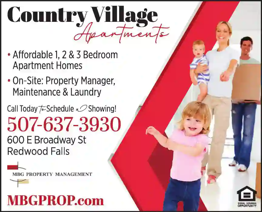 Apartments print ad for Country Village Apartments