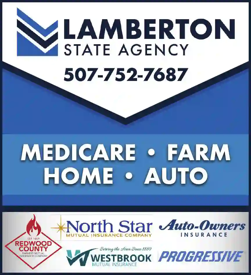Insurance print ad for Lamberton State Agency LLC