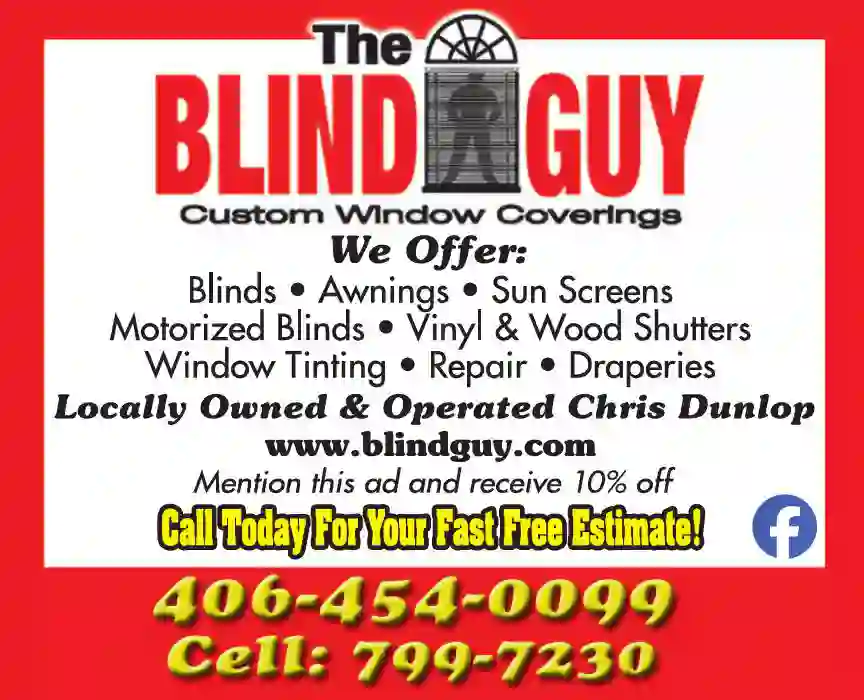 Window Coverings - Dealers print ad for Blind Guy The
