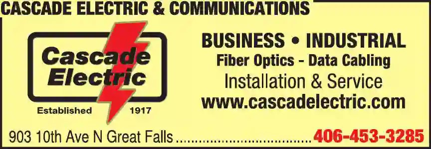 Computers - Cabling & Installation print ad for Cascade Electric & Communications
