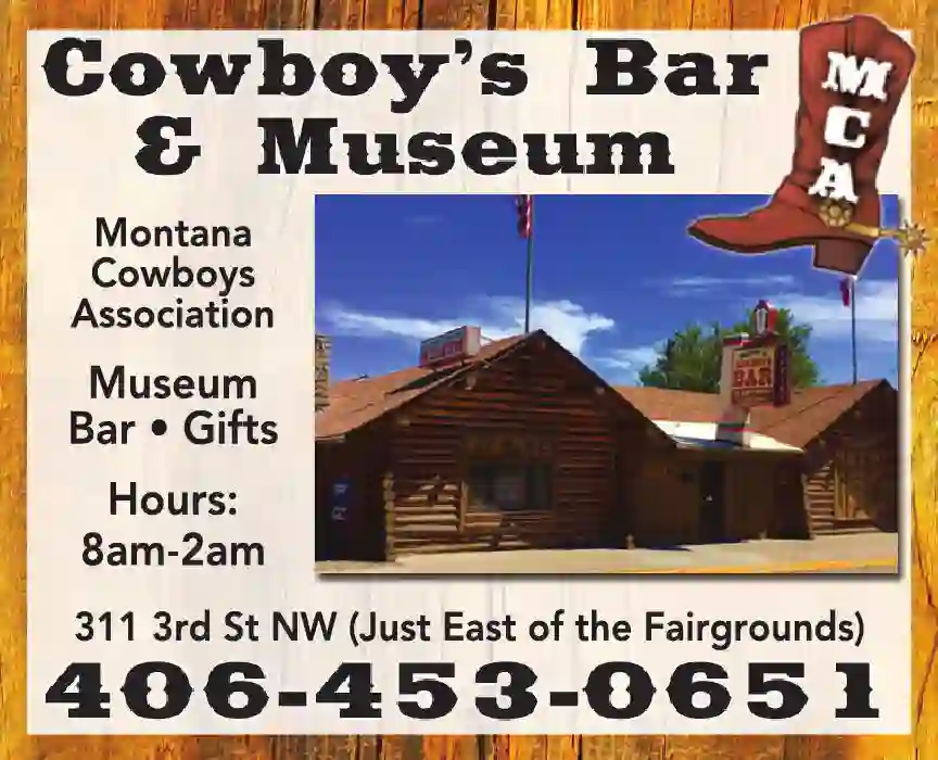 Bars print ad for Cowboy's Bar & Museum