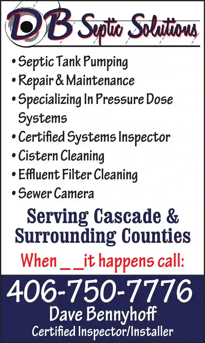 Septic Tanks & Systems - Cleaning print ad for D B Septic Solutions