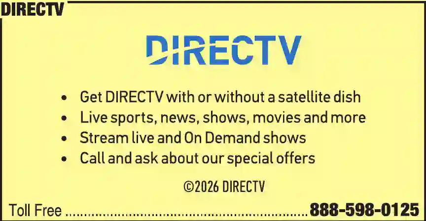 Satellite Equipment & Systems print ad for DirecTV