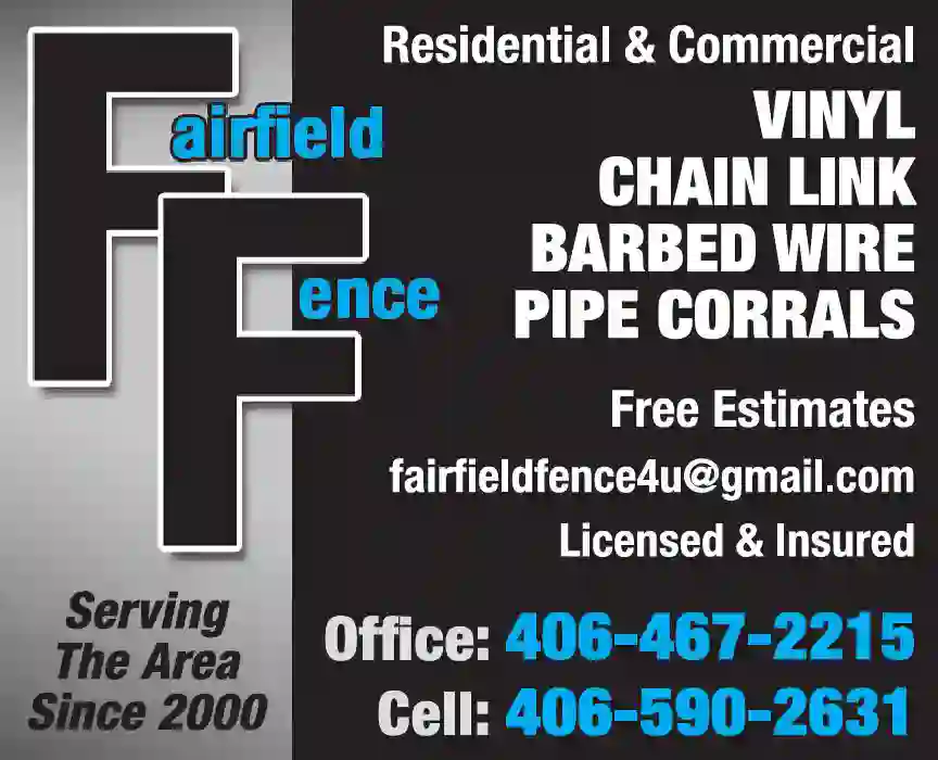 Fence print ad for Fairfield Fence