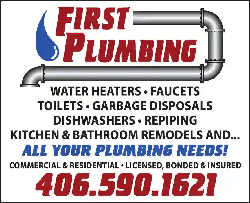 Plumbing Contractors print ad for First Plumbing