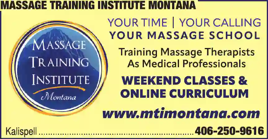 Massage Schools print ad for Massage Training Institute Montana