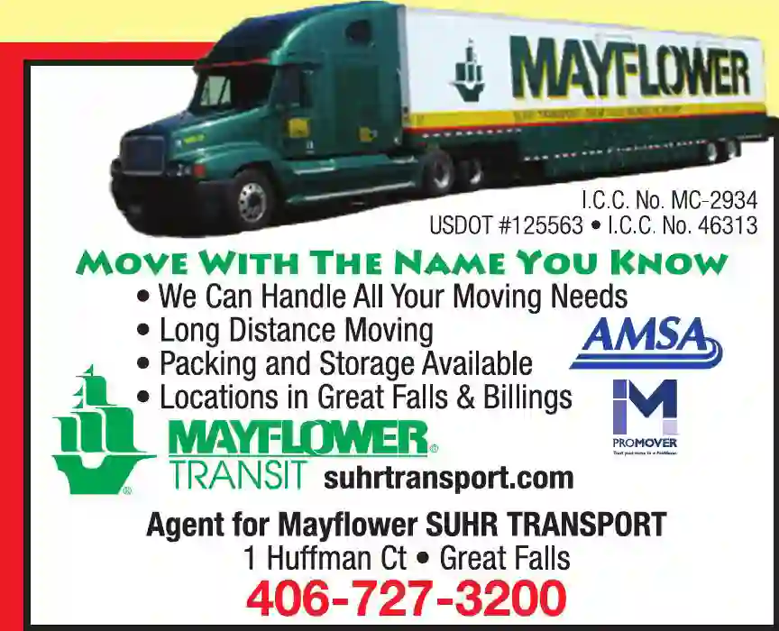 Movers print ad for Mayflower Transit-Suhr Transport