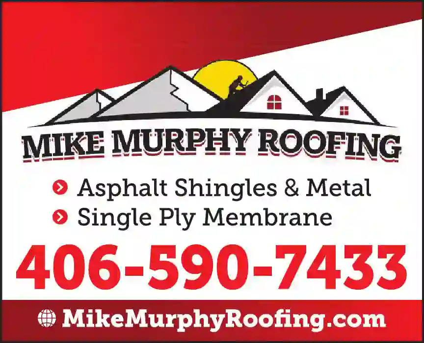 Roofing Contractors print ad for Mike Murphy Roofing