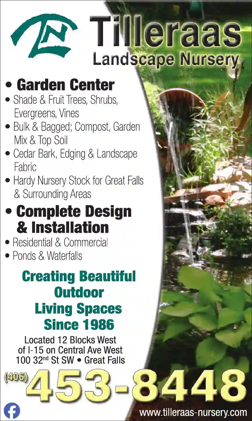 Landscape Contractors print ad for Tilleraas Landscape Nursery