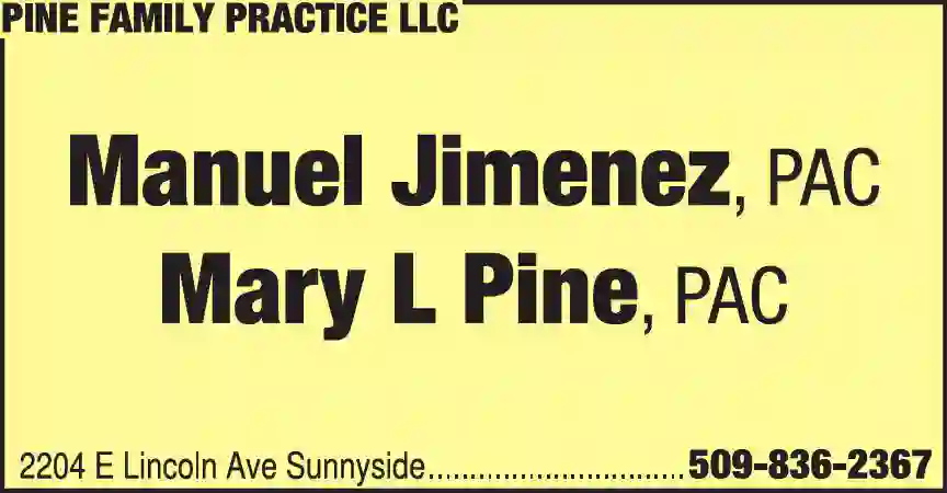 Physicians & Surgeons MD & DO - Family Practice print ad for Pine Family Practice LLC