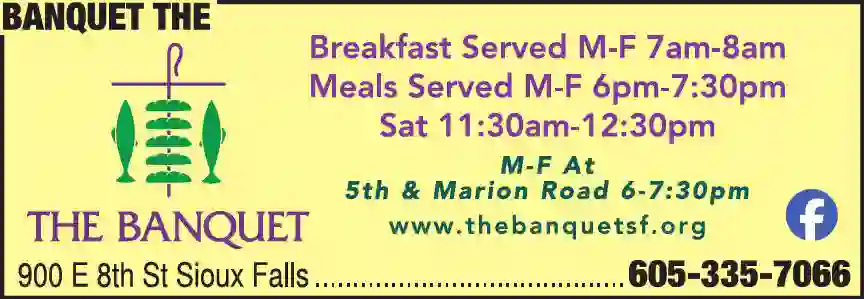 Missions print ad for Banquet The
