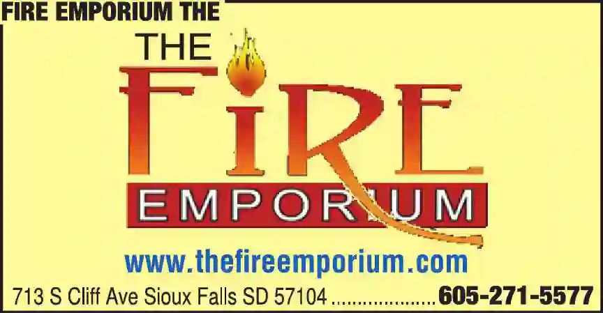 Fireplaces print ad for Fire Emporium The