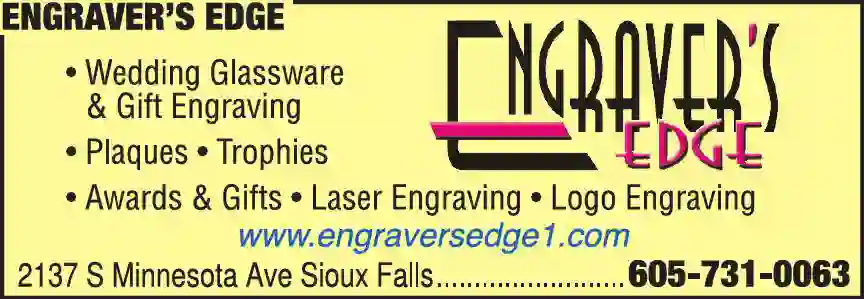 Awards print ad for Engraver's Edge