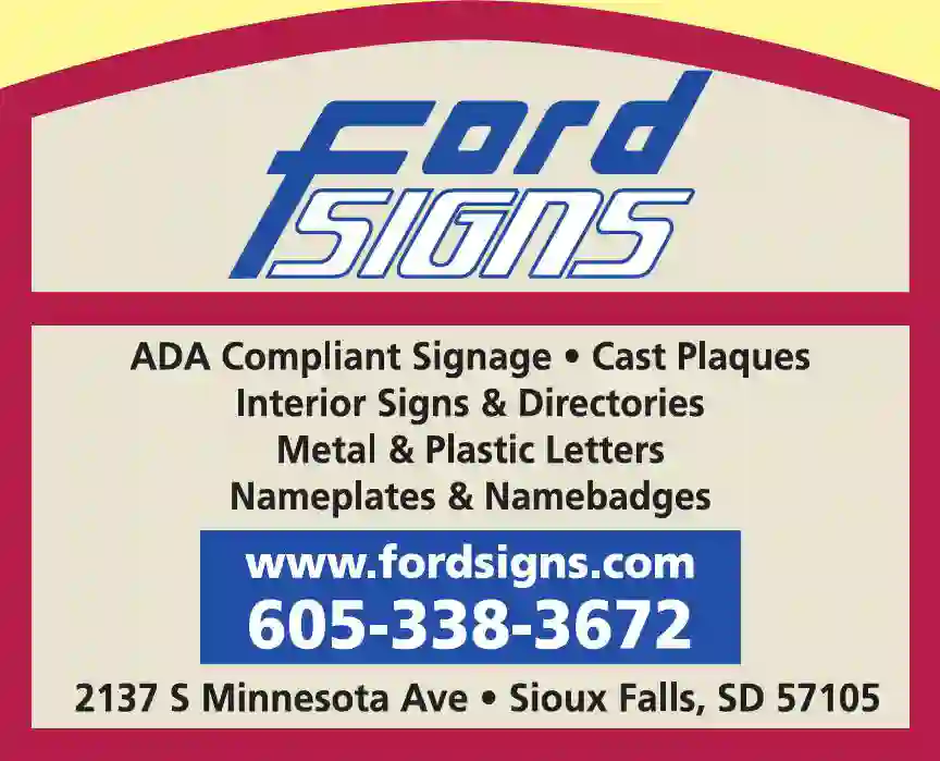 Signs print ad for Ford Signs