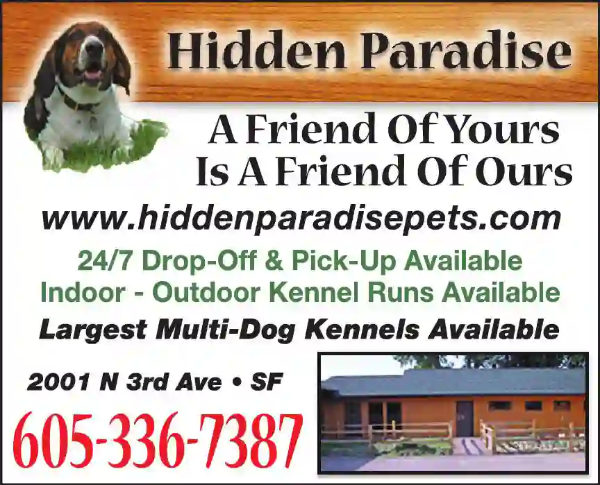 Kennels print ad for Hidden Paradise Boarding Kennels