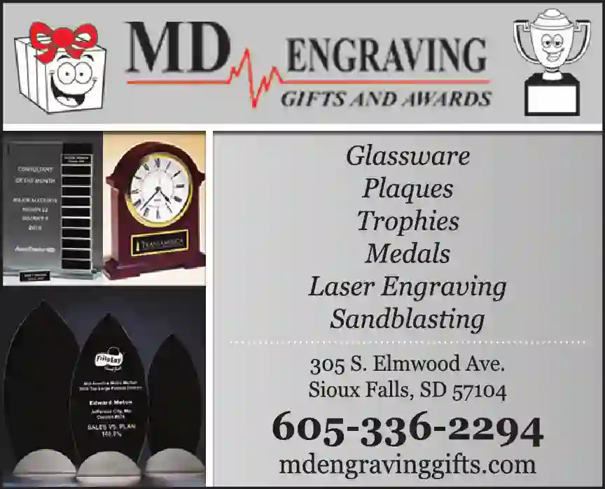 Awards print ad for M D Engraving Specialists Inc